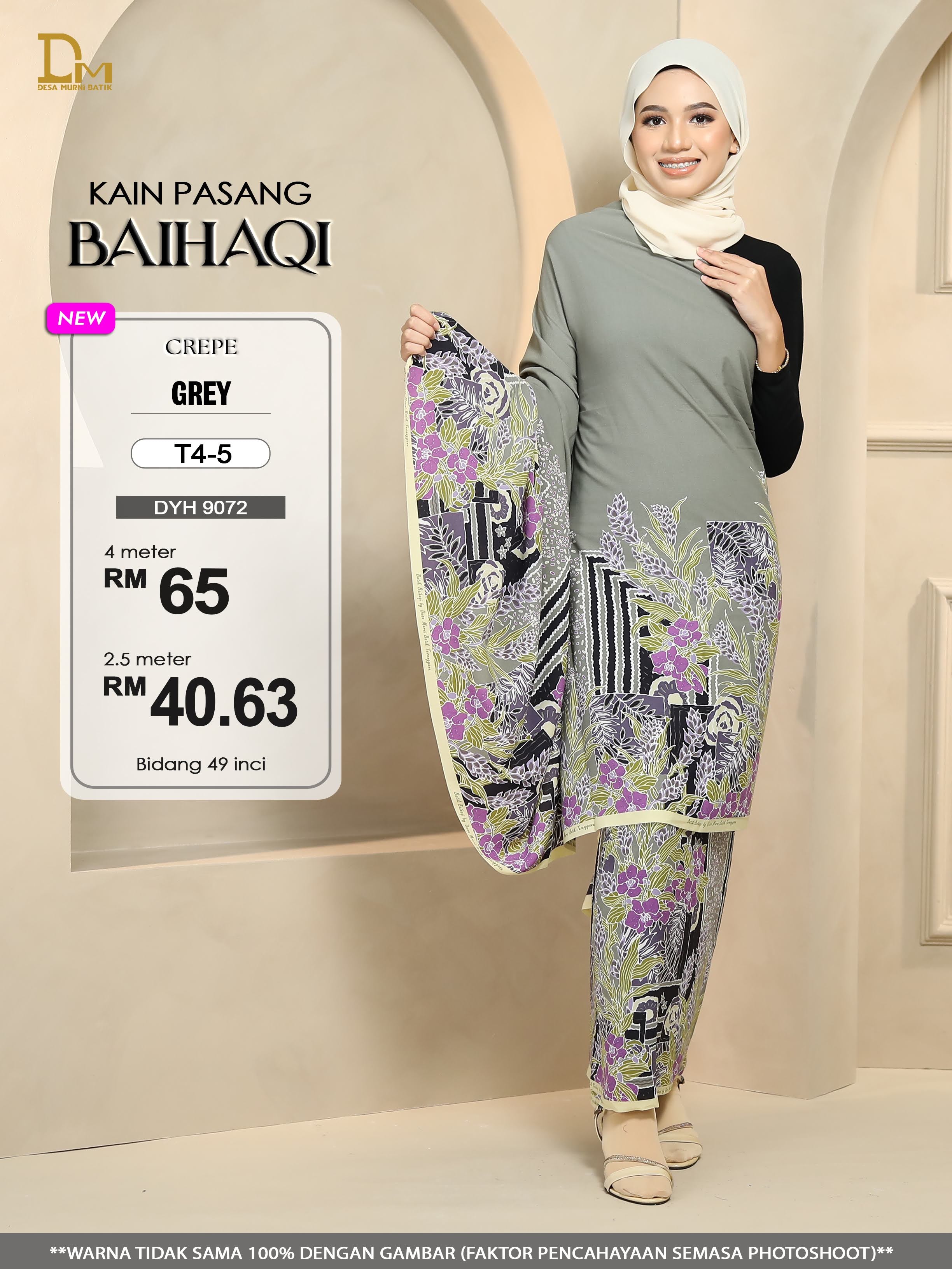 BAIHAQI T 4-5 GREY