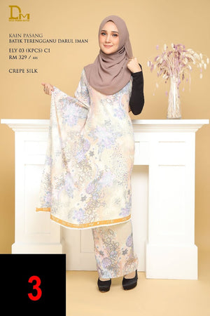 BATIK TERENGGANU DARUL IMAN CREPE SILK ELY 03
