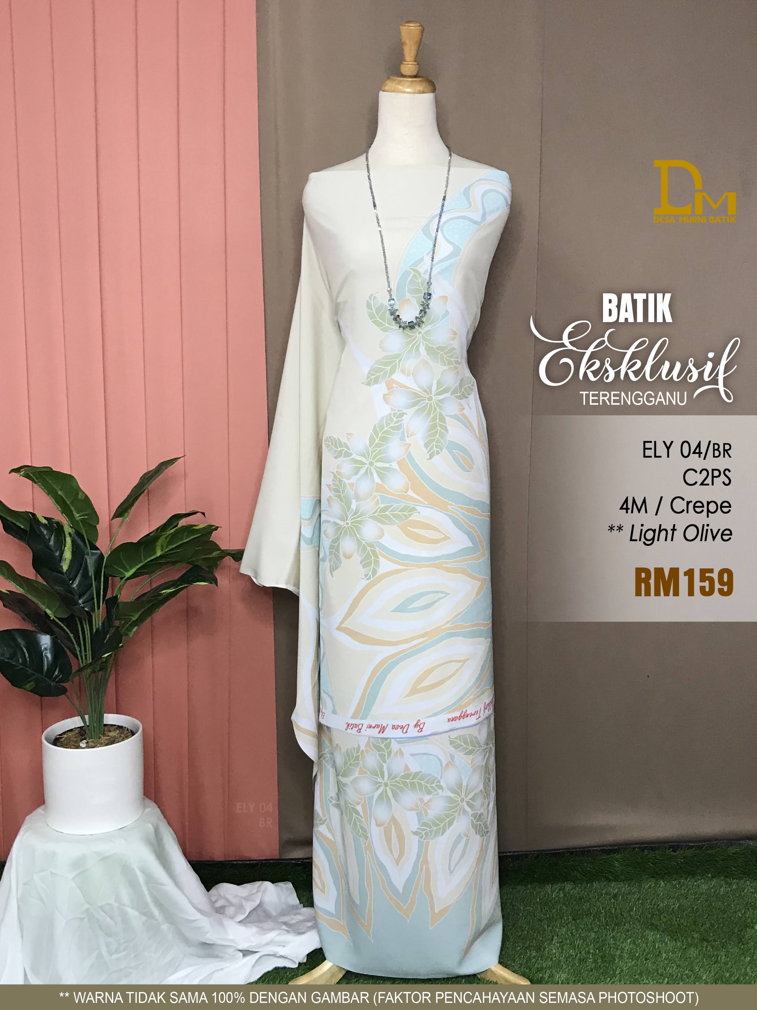 BATIK EKSKLUSIF TERENGGANU CREPE ELY 04
