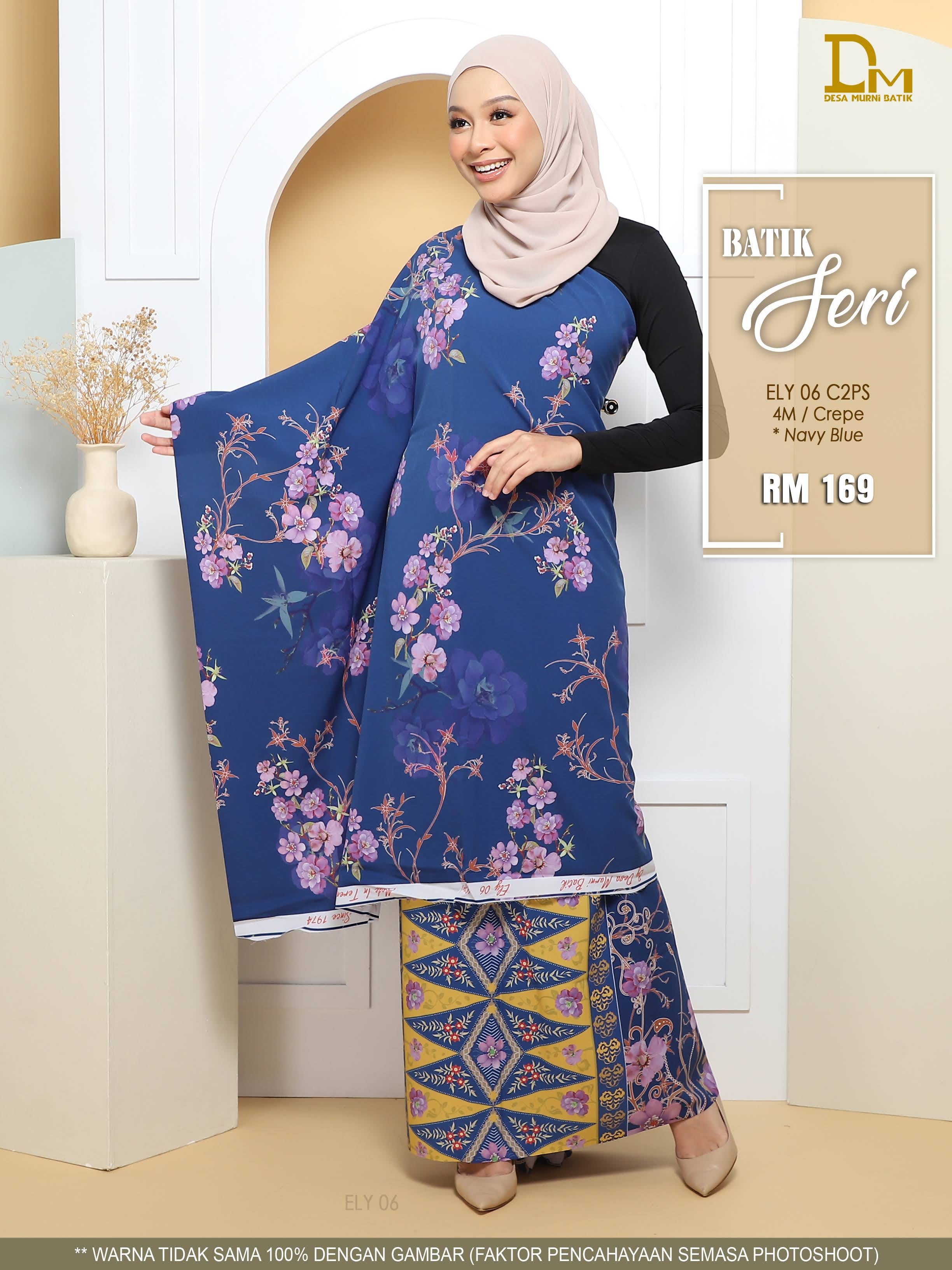 BATIK SERI CREPE ELY 06