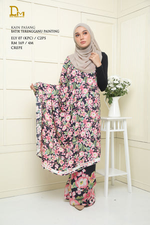 BATIK TERENGGANU PAINTING FHM 07 CREPE