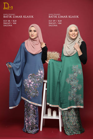BATIK LIMAR KLASIK SALUNA ELY 08
