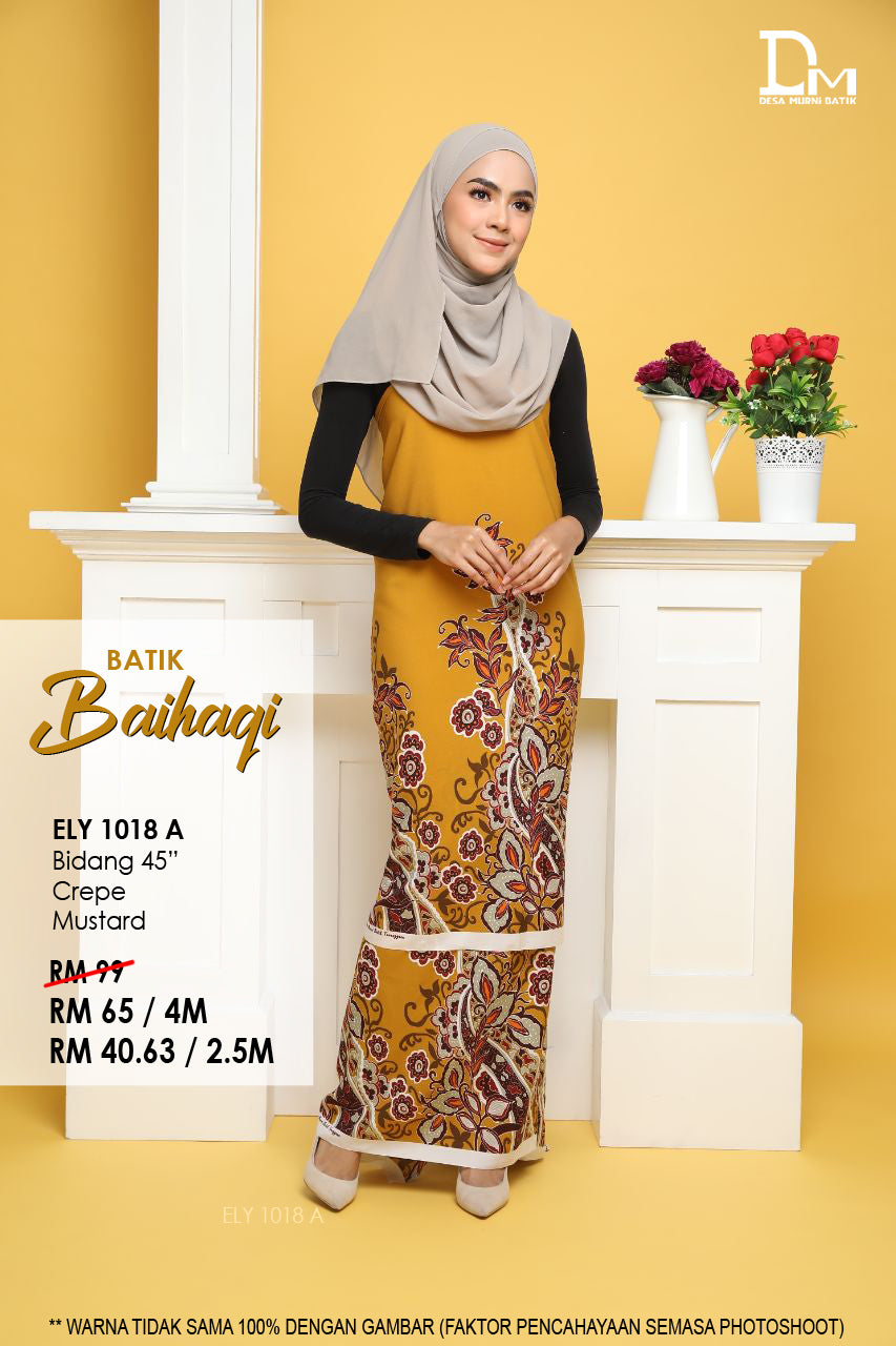BAIHAQI ELY 1018 A MUSTARD