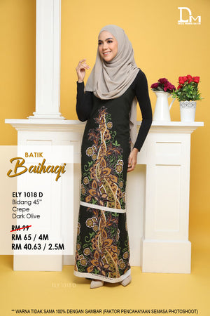 BAIHAQI ELY 1018 D DARK OLIVE