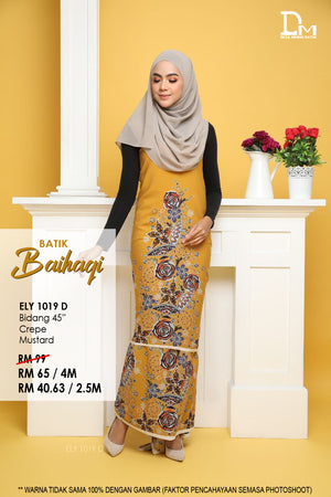 BAIHAQI ELY 1019 D MUSTARD