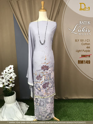 BATIK LUKIS MODEN COTTON ELY 101