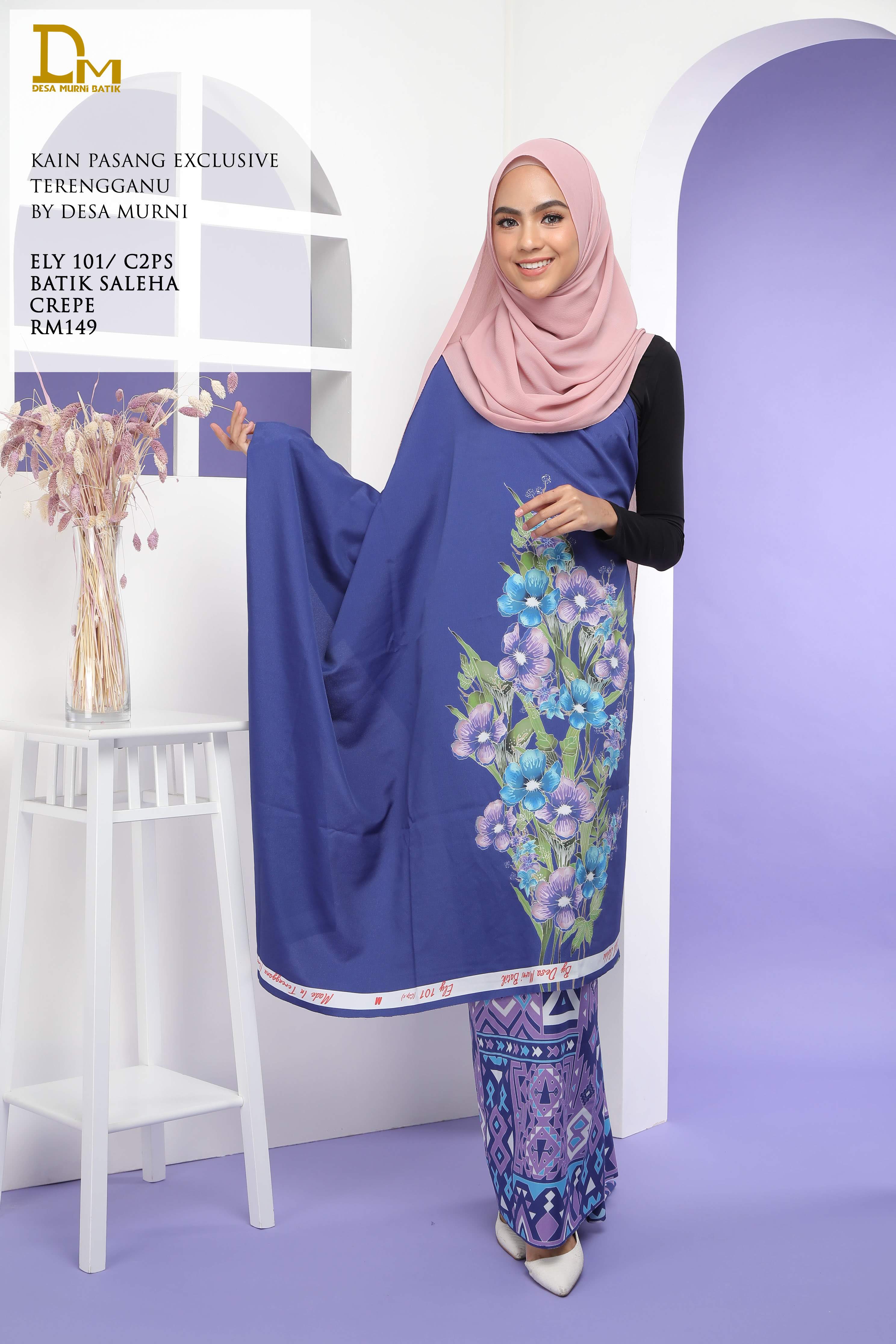BATIK SALEHA CREPE ELY 101