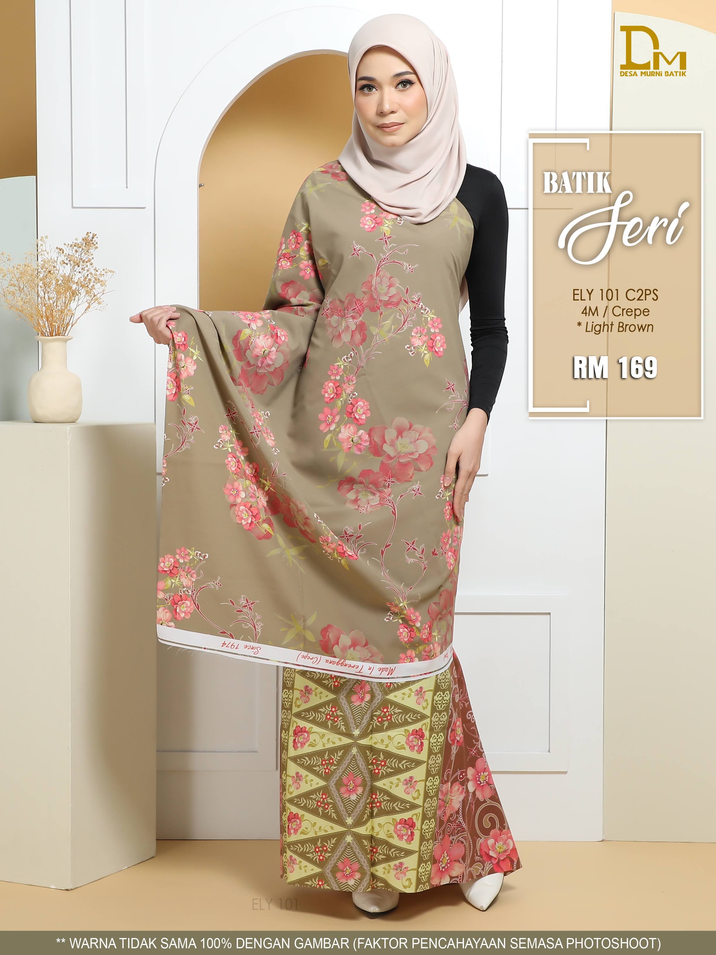 BATIK SERI CREPE ELY 101