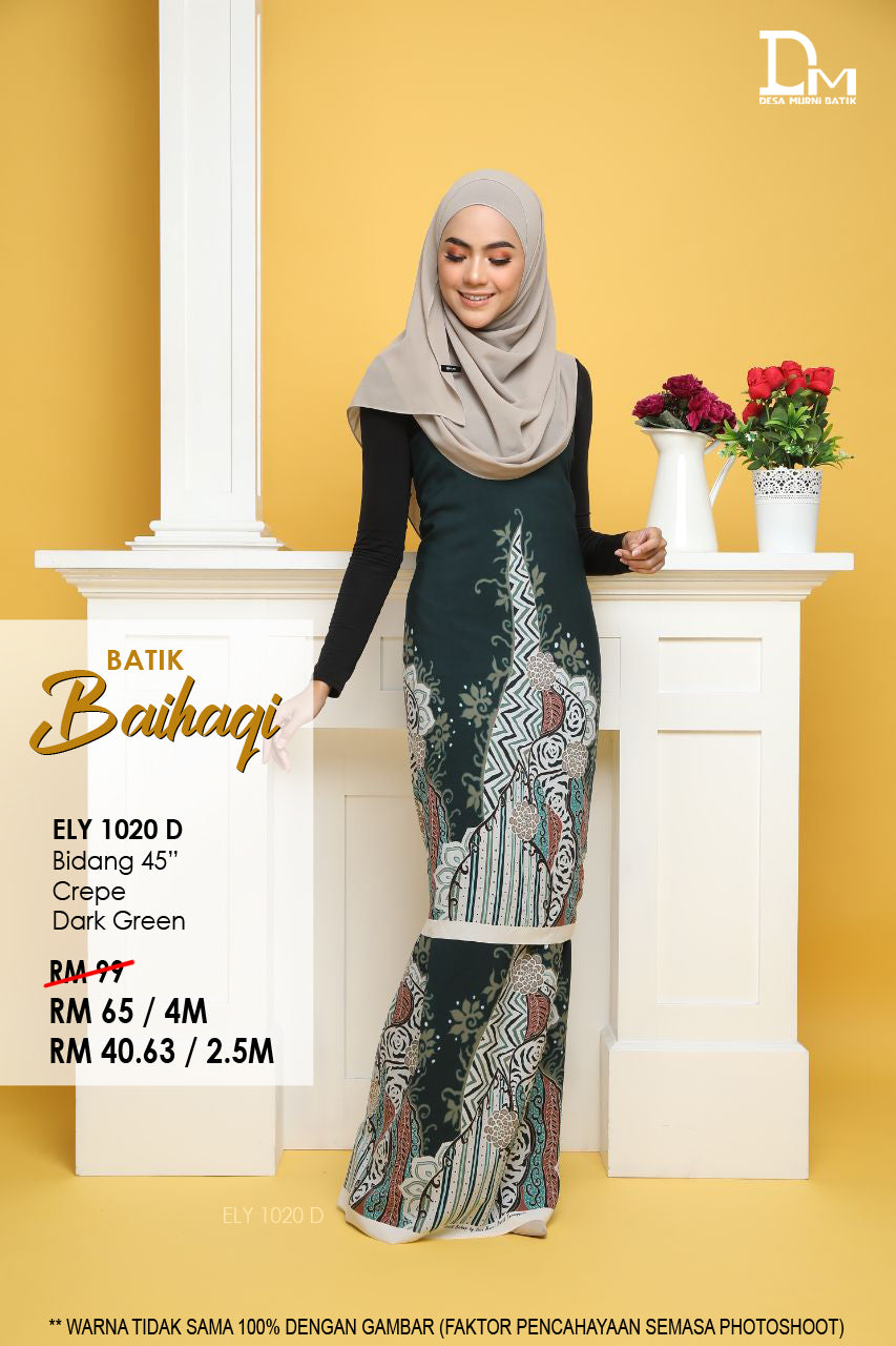 BAIHAQI ELY 1020 D HIJAU GELAP