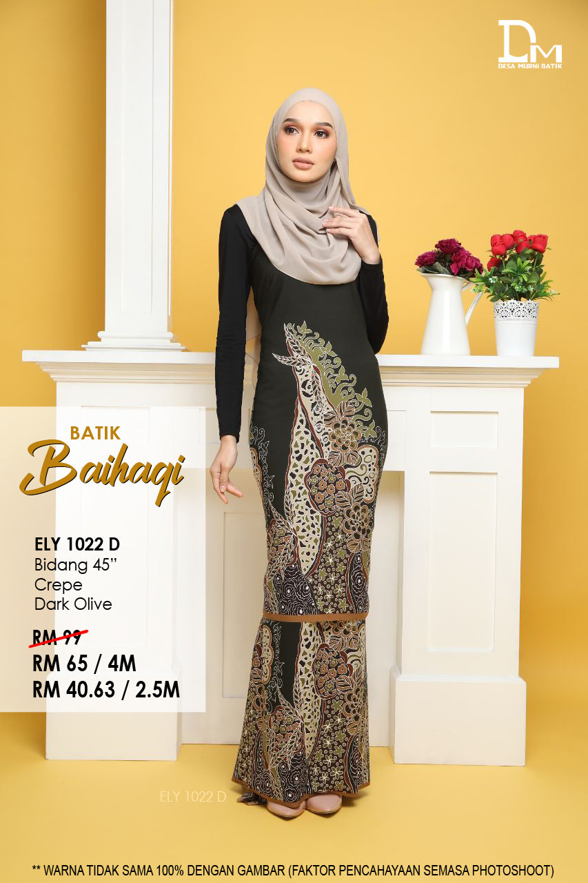 BAIHAQI ELY 1022 D ZAITUN GELAP