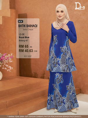 BAIHAQI L 2-5 ROYAL BLUE