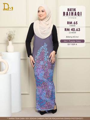 BAIHAQI H 4-1 PURPLE GREY