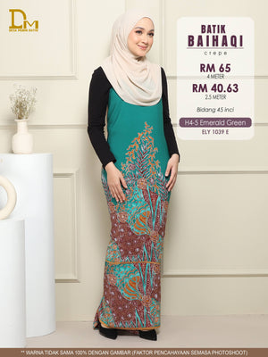 BAIHAQI H 4-5 EMERALD GREEN