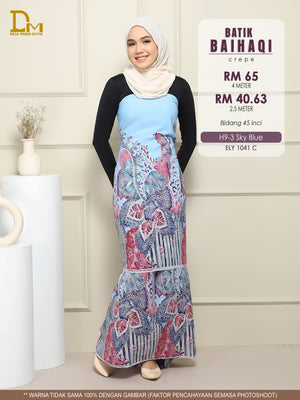 BAIHAQI H 9-3 SLY BLUE