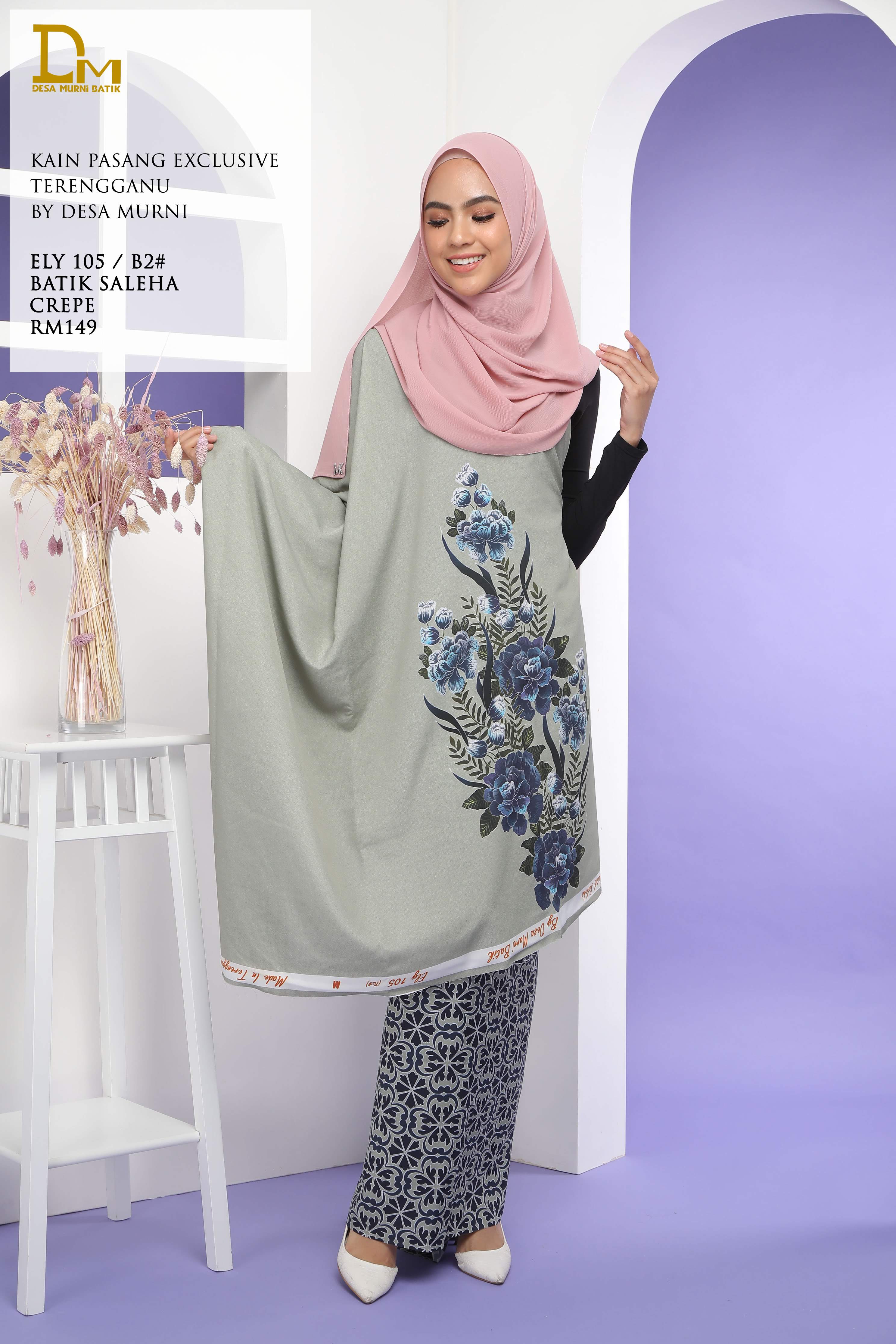 BATIK SALEHA CREPE ELY 105