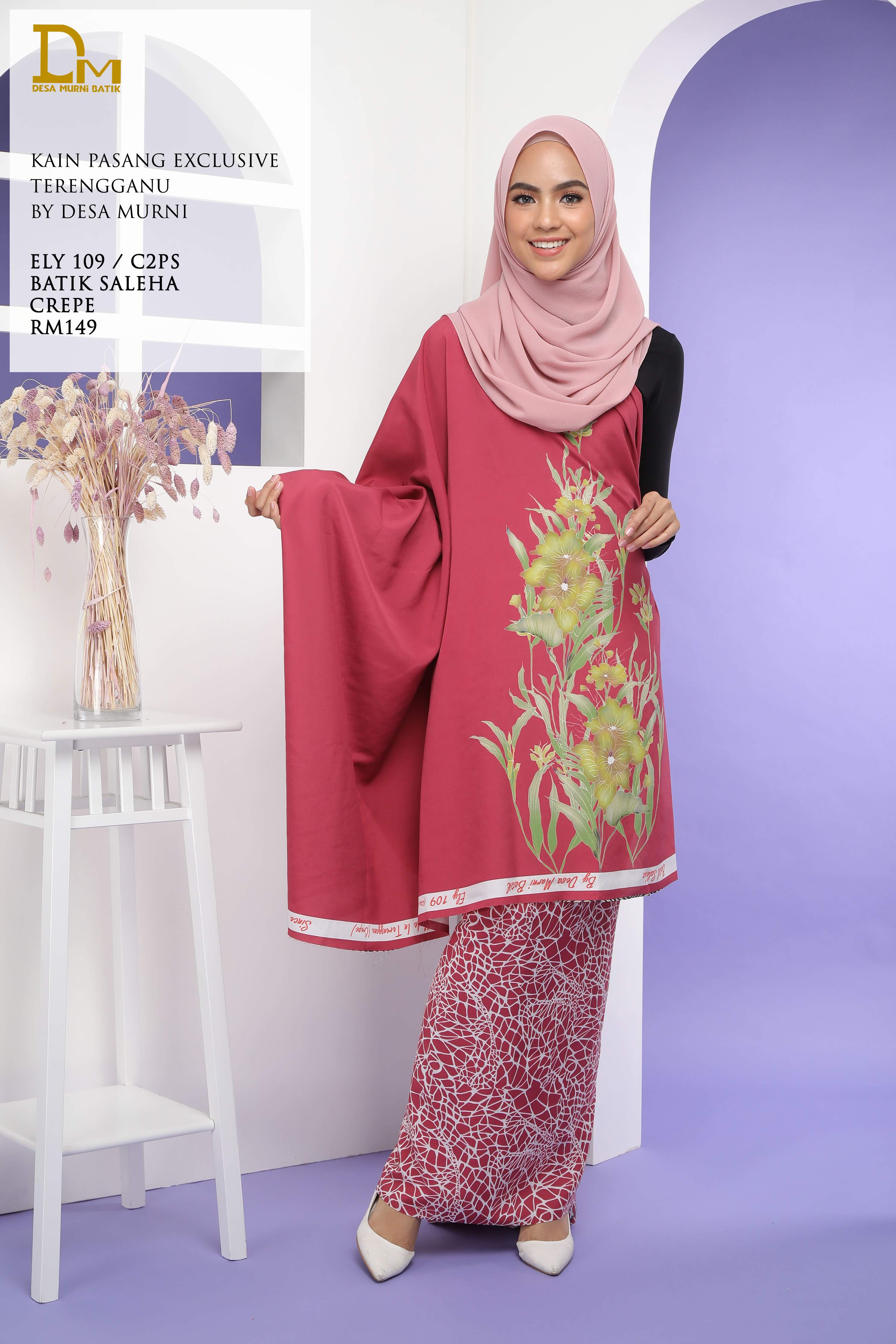 BATIK SALEHA CREPE ELY 109