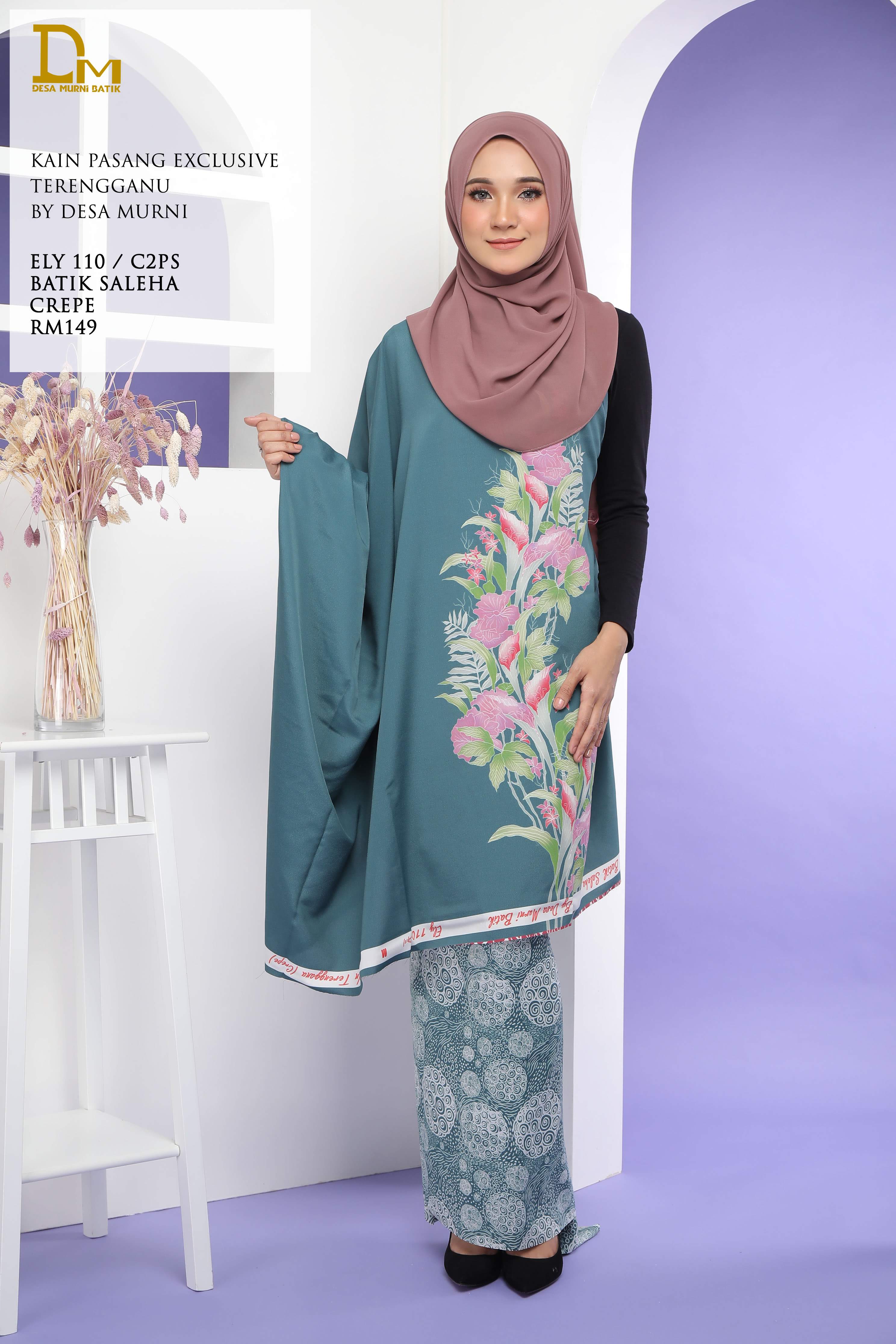 BATIK SALEHA CREPE ELY 110