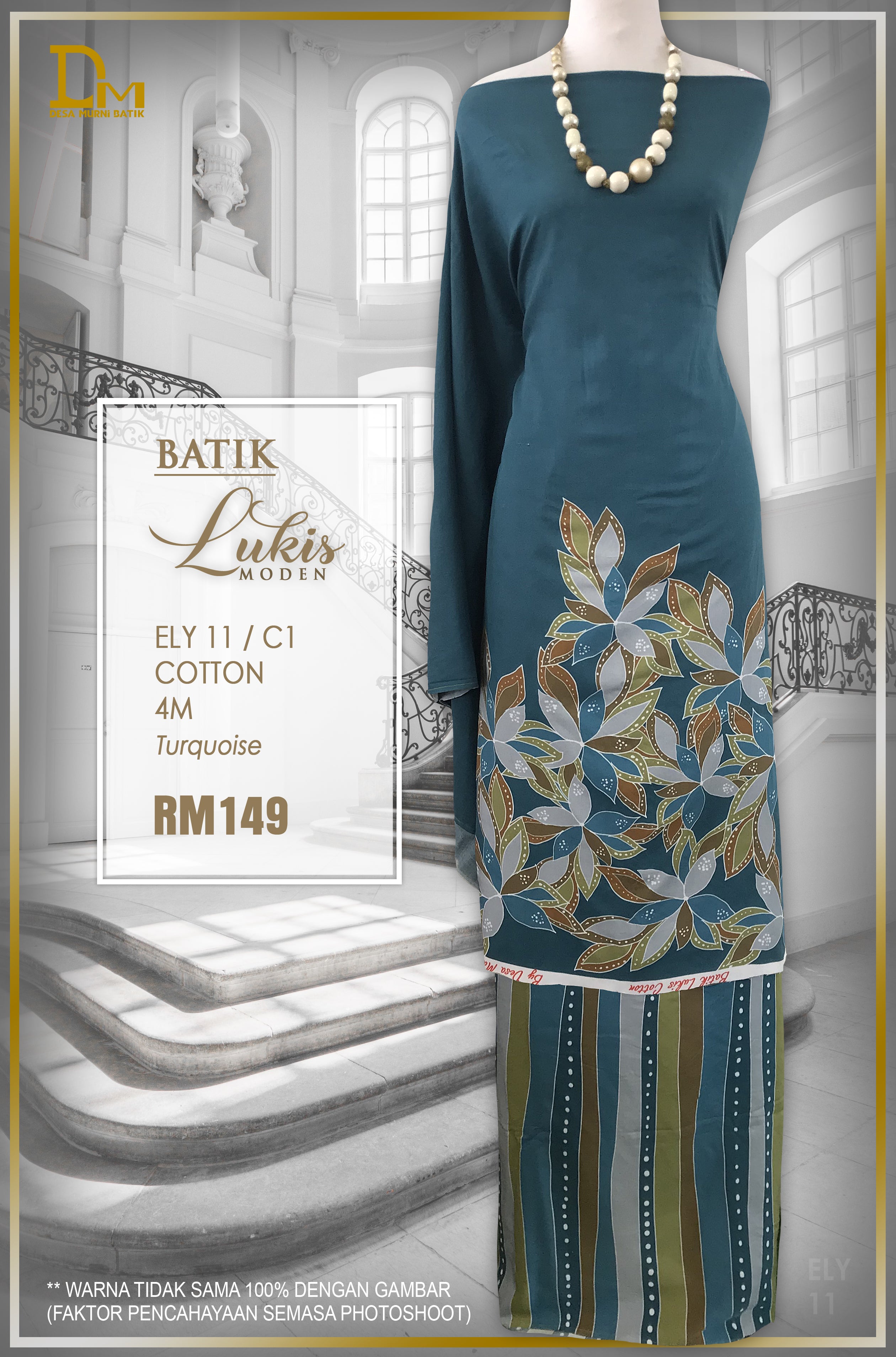 BATIK LUKIS MODEN COTTON ELY 11