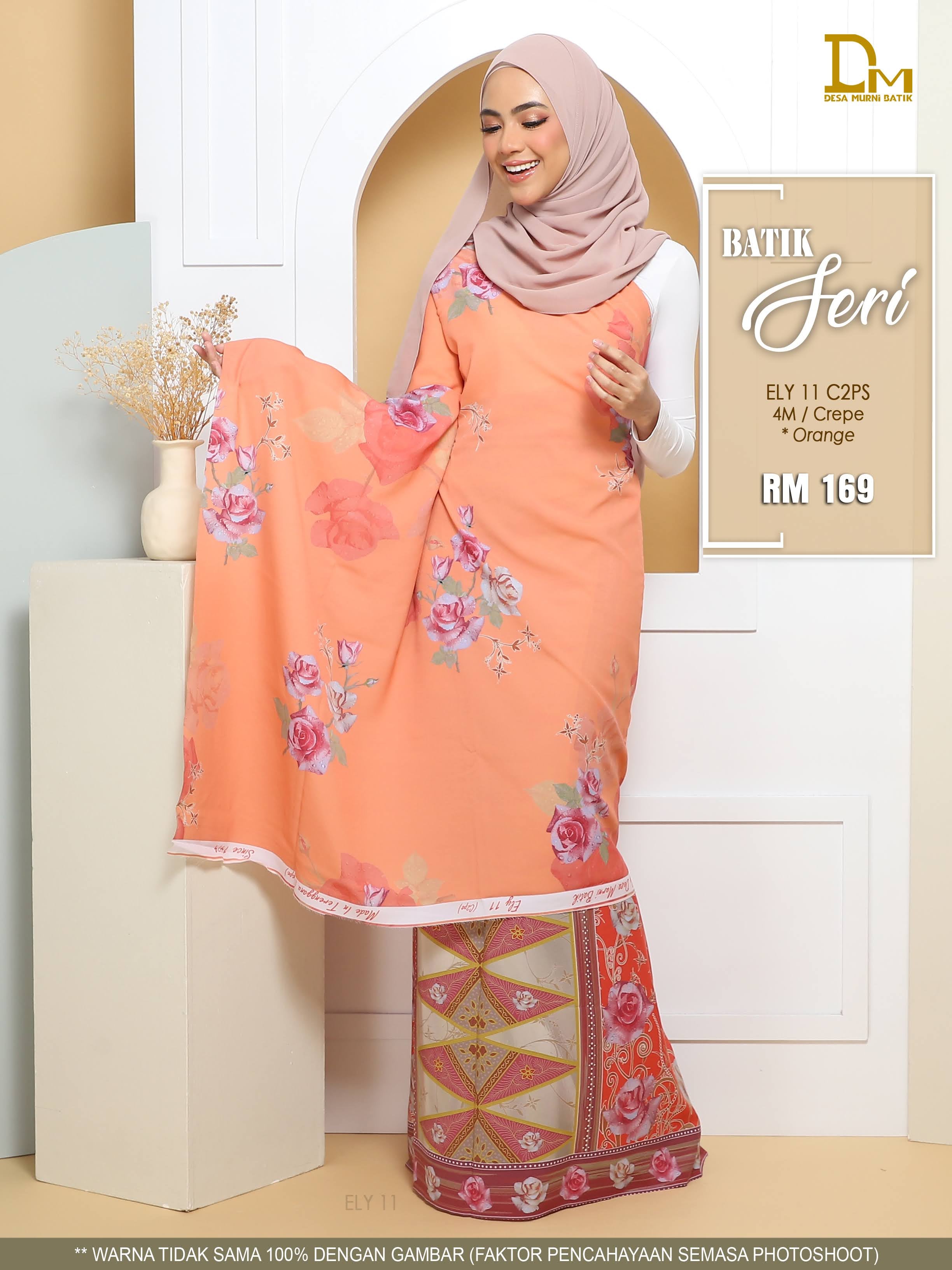 BATIK SERI CREPE ELY 11