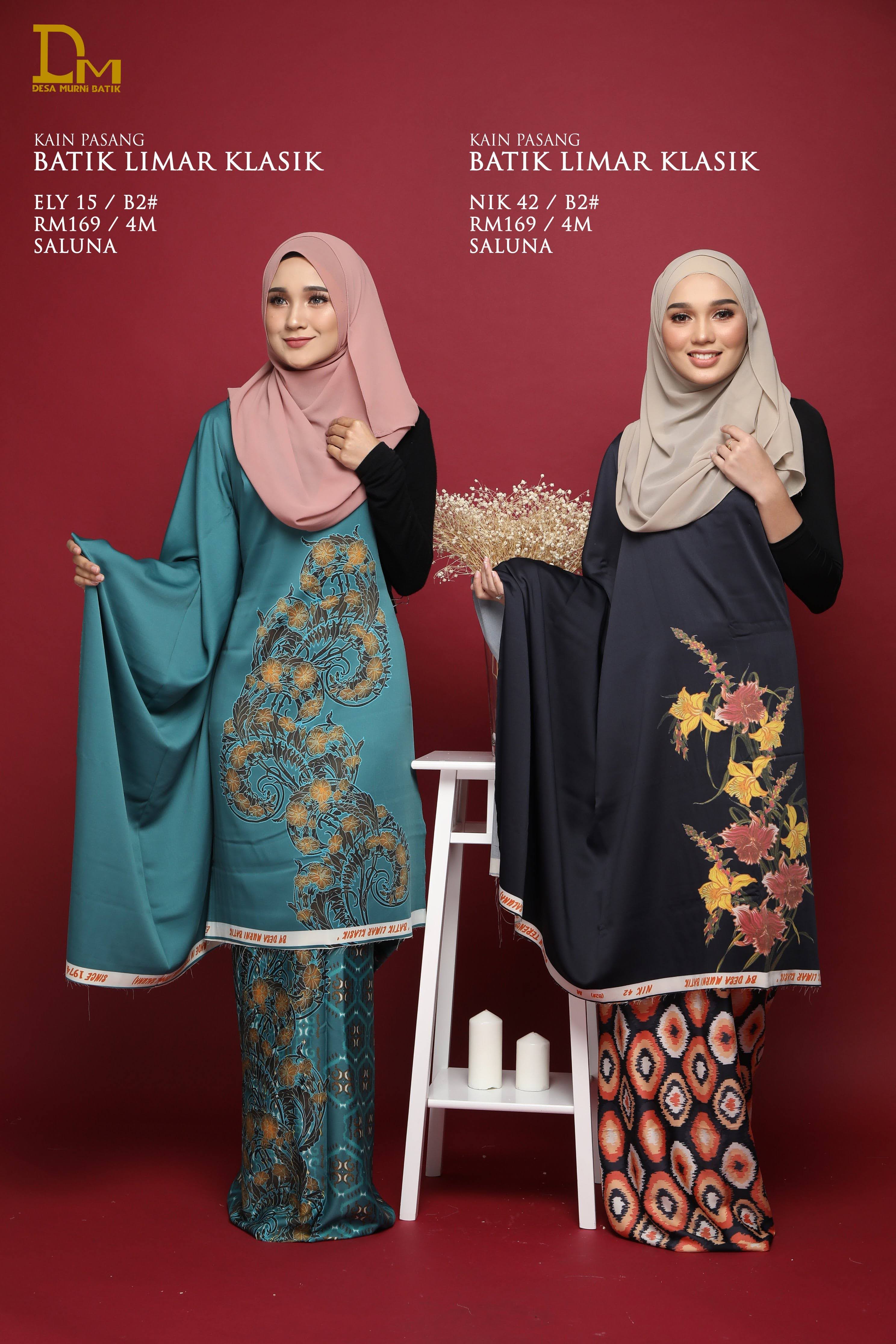 BATIK LIMAR KLASIK SALUNA NIK 42