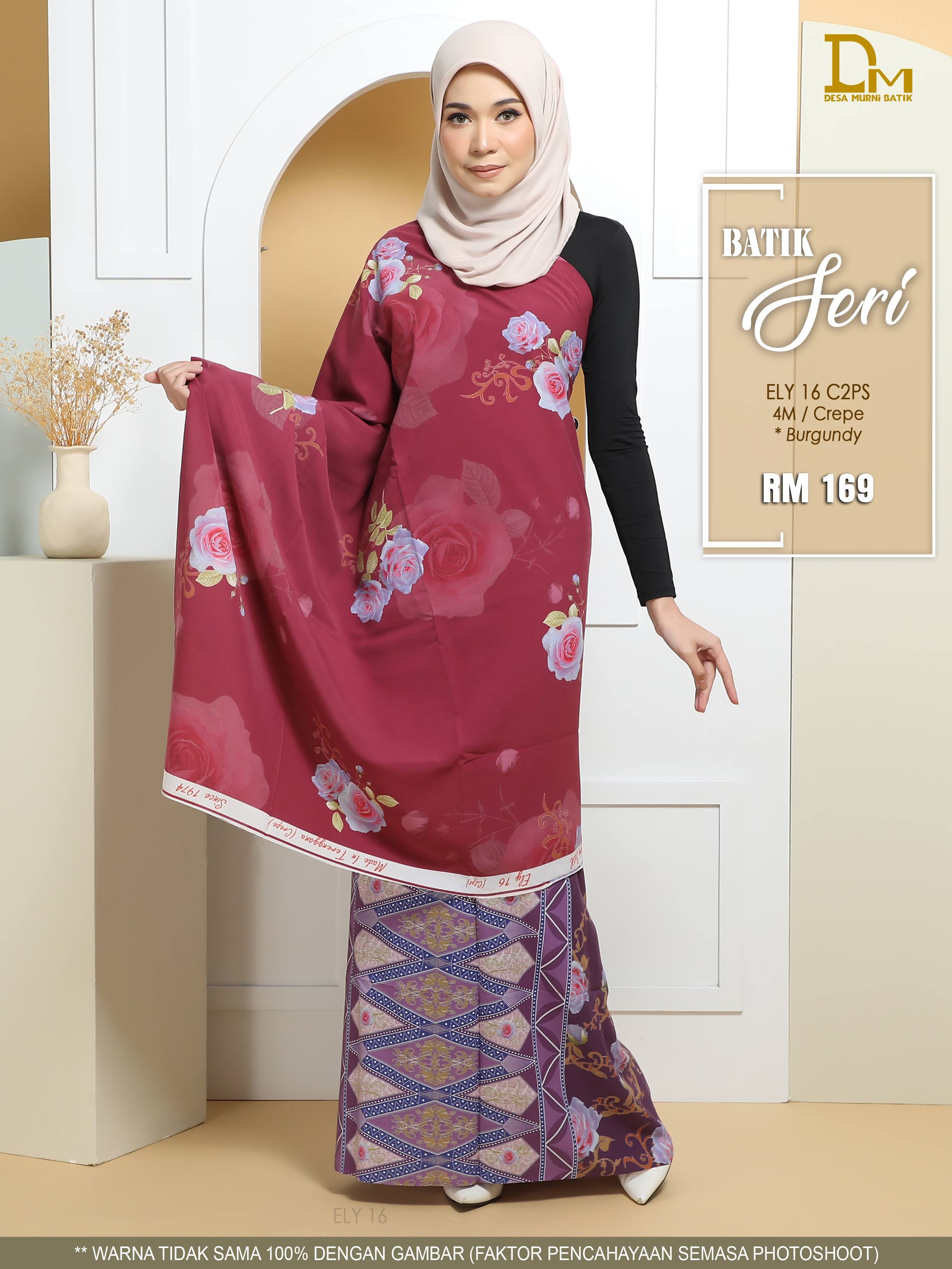 BATIK SERI CREPE ELY 16