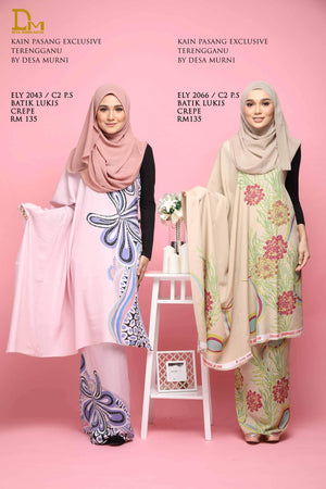 BATIK LUKIS CREPE ELY 2066