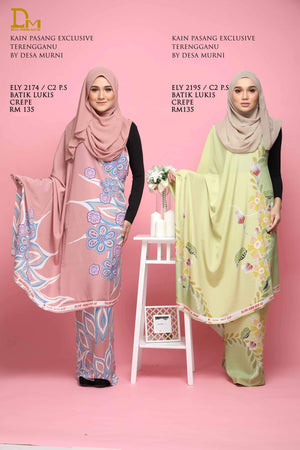 BATIK LUKIS CREPE ELY 2174