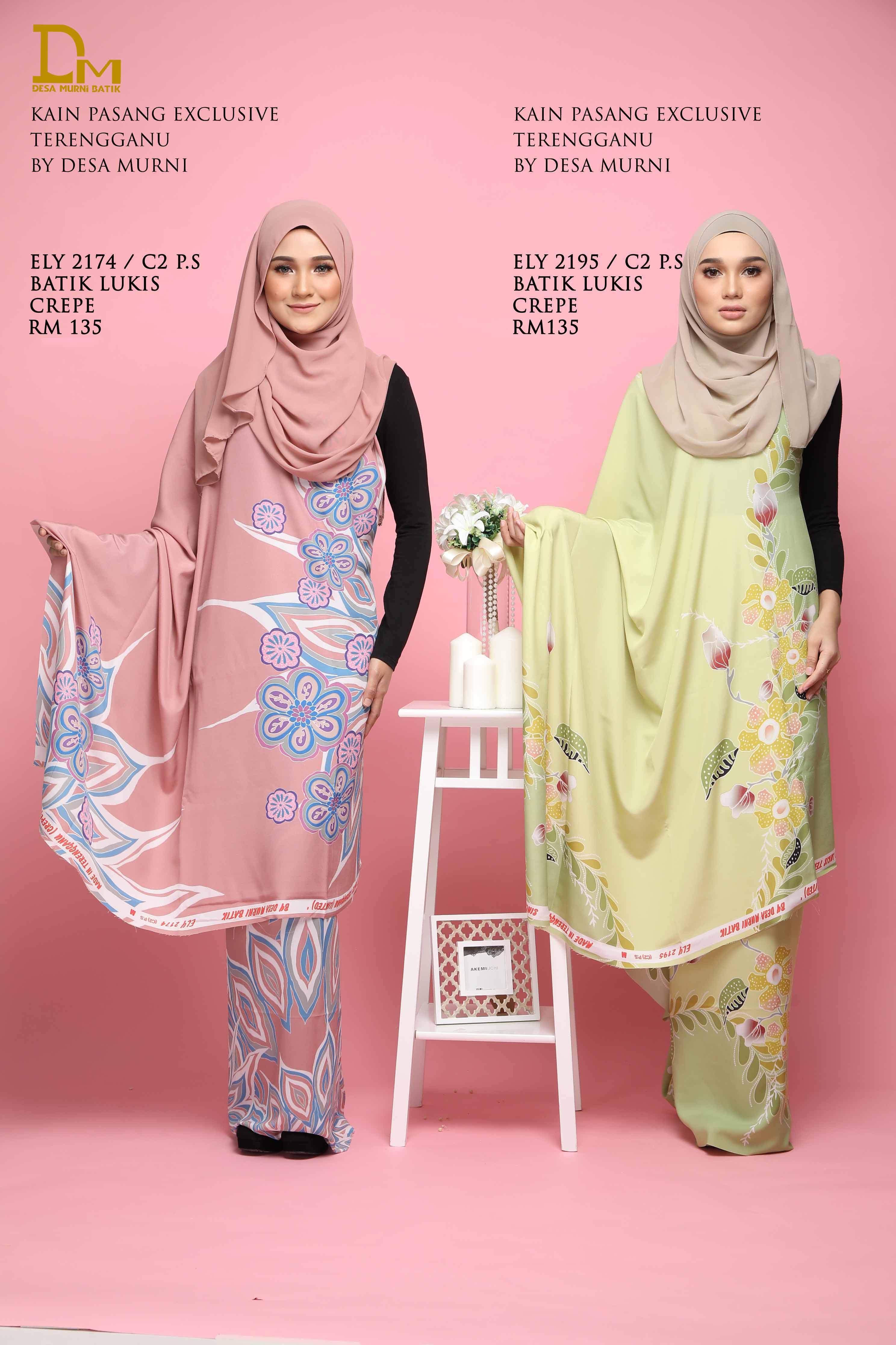 BATIK LUKIS CREPE ELY 2195