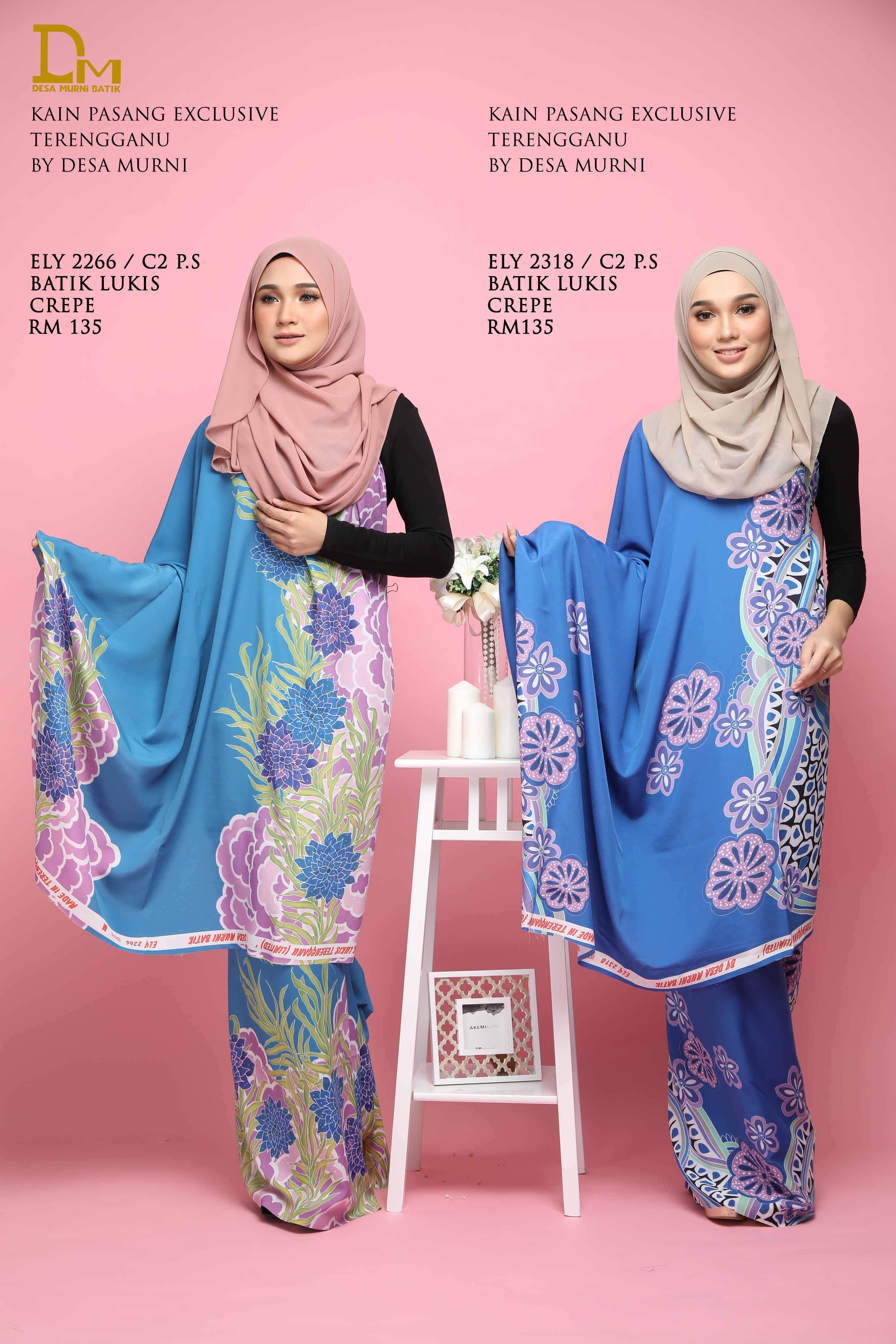 BATIK LUKIS CREPE ELY 2318
