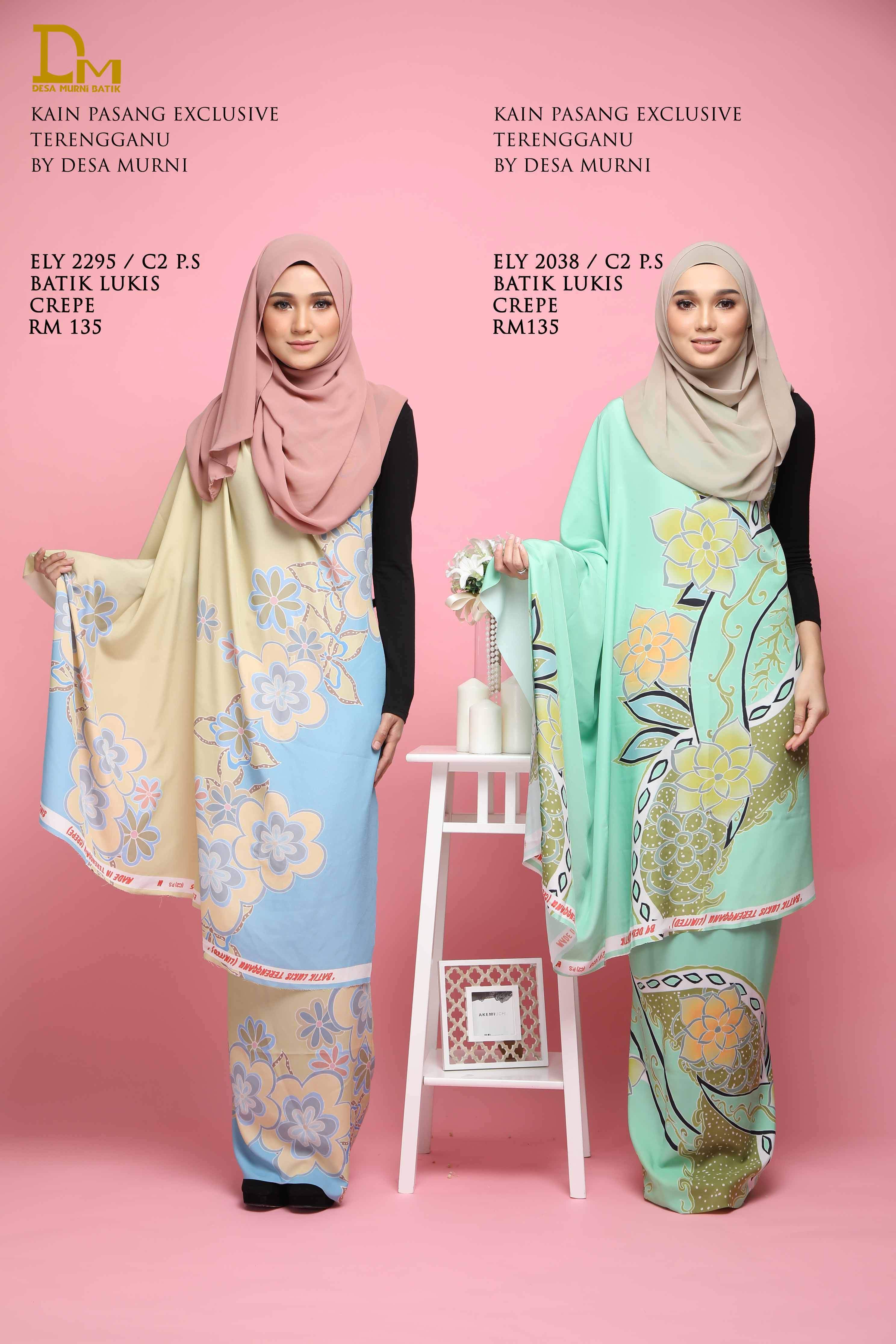 BATIK LUKIS CREPE ELY 2038