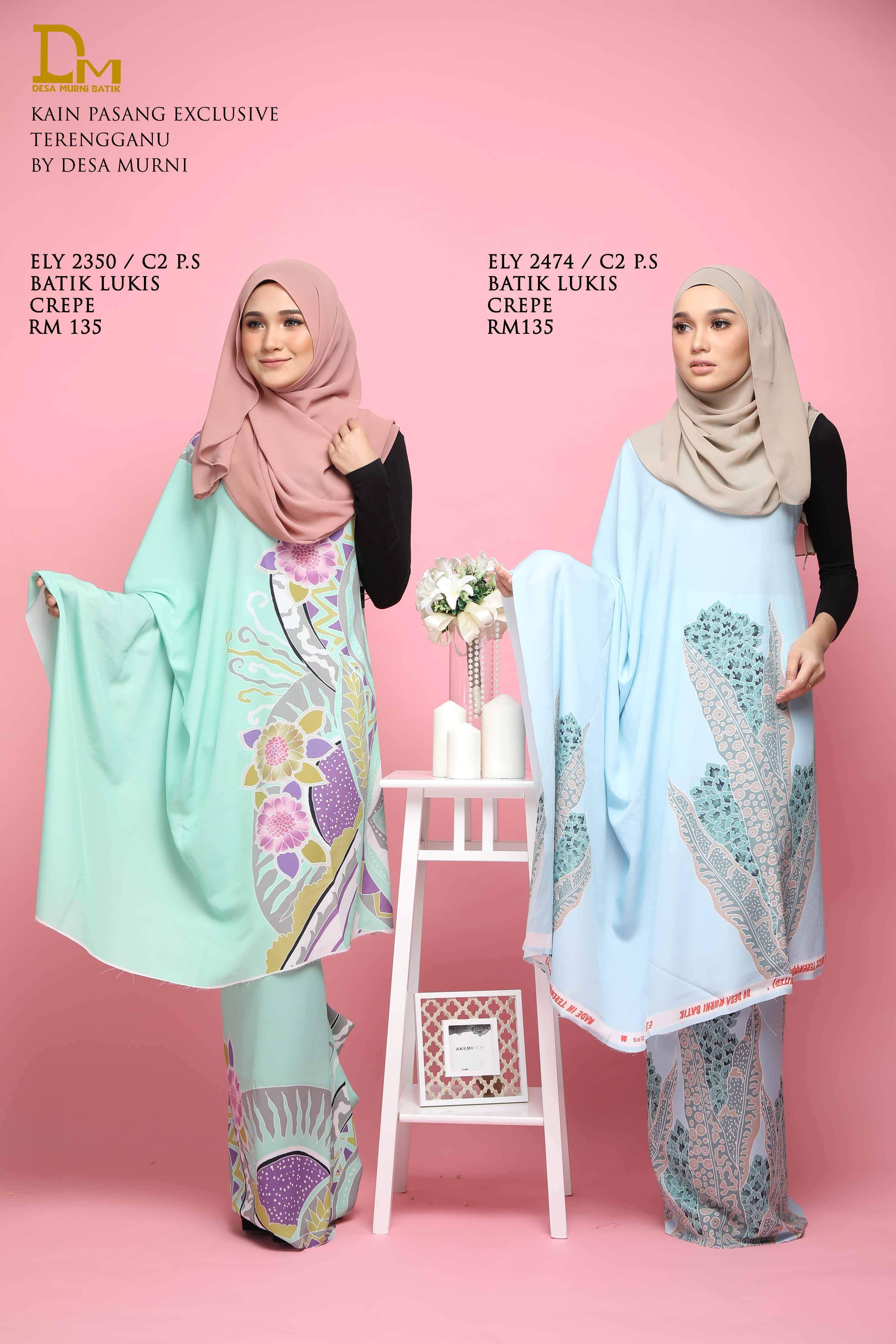 BATIK LUKIS CREPE ELY 2474