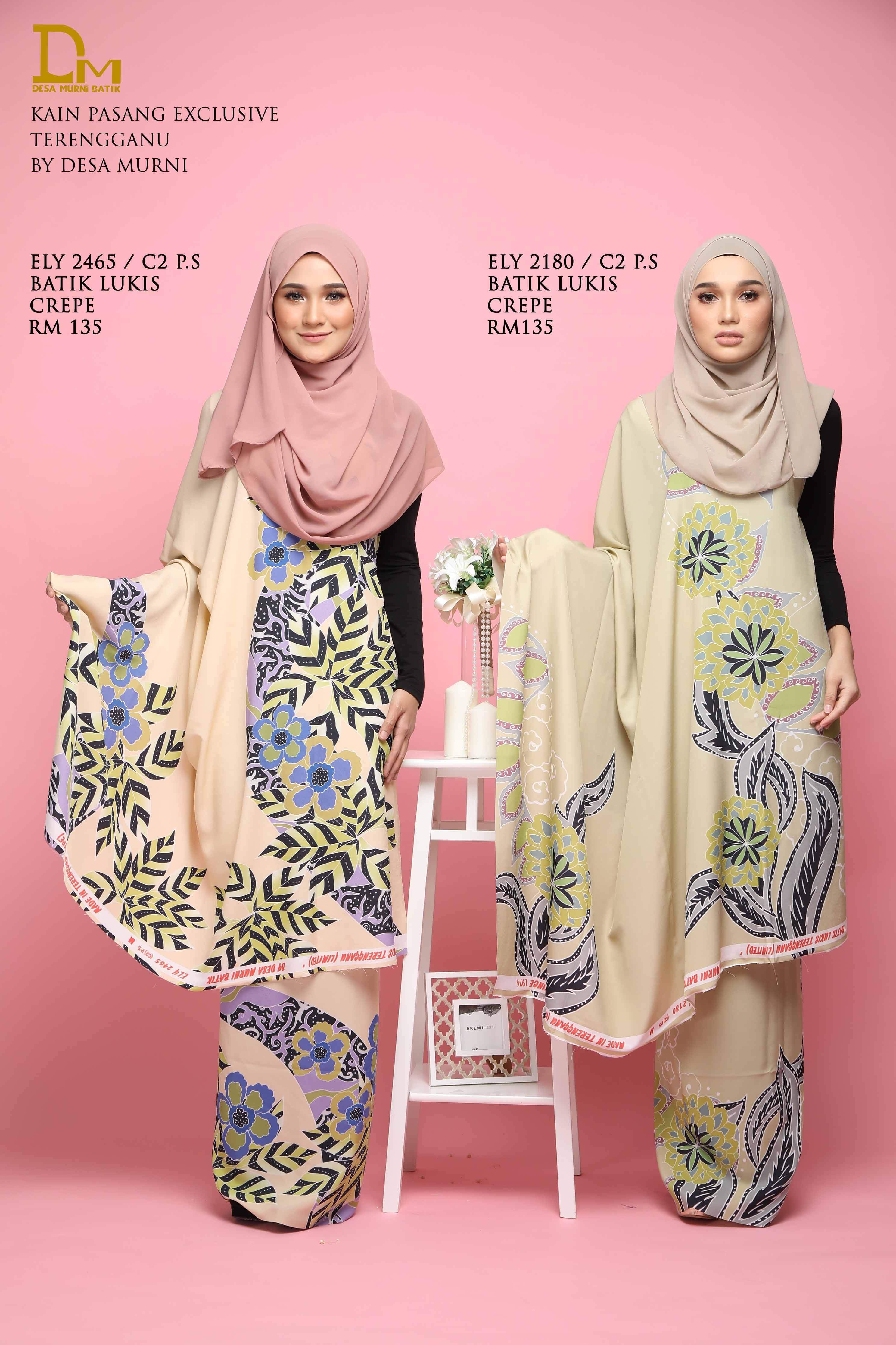 BATIK LUKIS CREPE ELY 2180