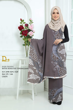BATIK EKSKLUSIF TERENGGANU CREPE ELY 2498