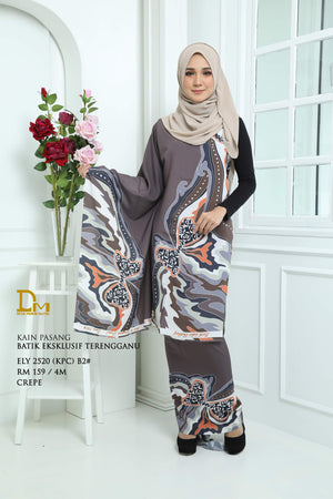 BATIK EKSKLUSIF TERENGGANU CREPE ELY 2520