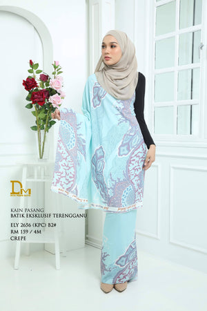 BATIK EKSKLUSIF TERENGGANU CREPE ELY 2656