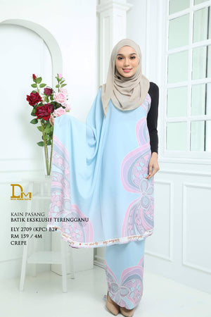 BATIK EKSKLUSIF TERENGGANU CREPE ELY 2709