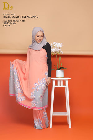 BATIK LUKIS TERENGGANU CREPE ELY 2775