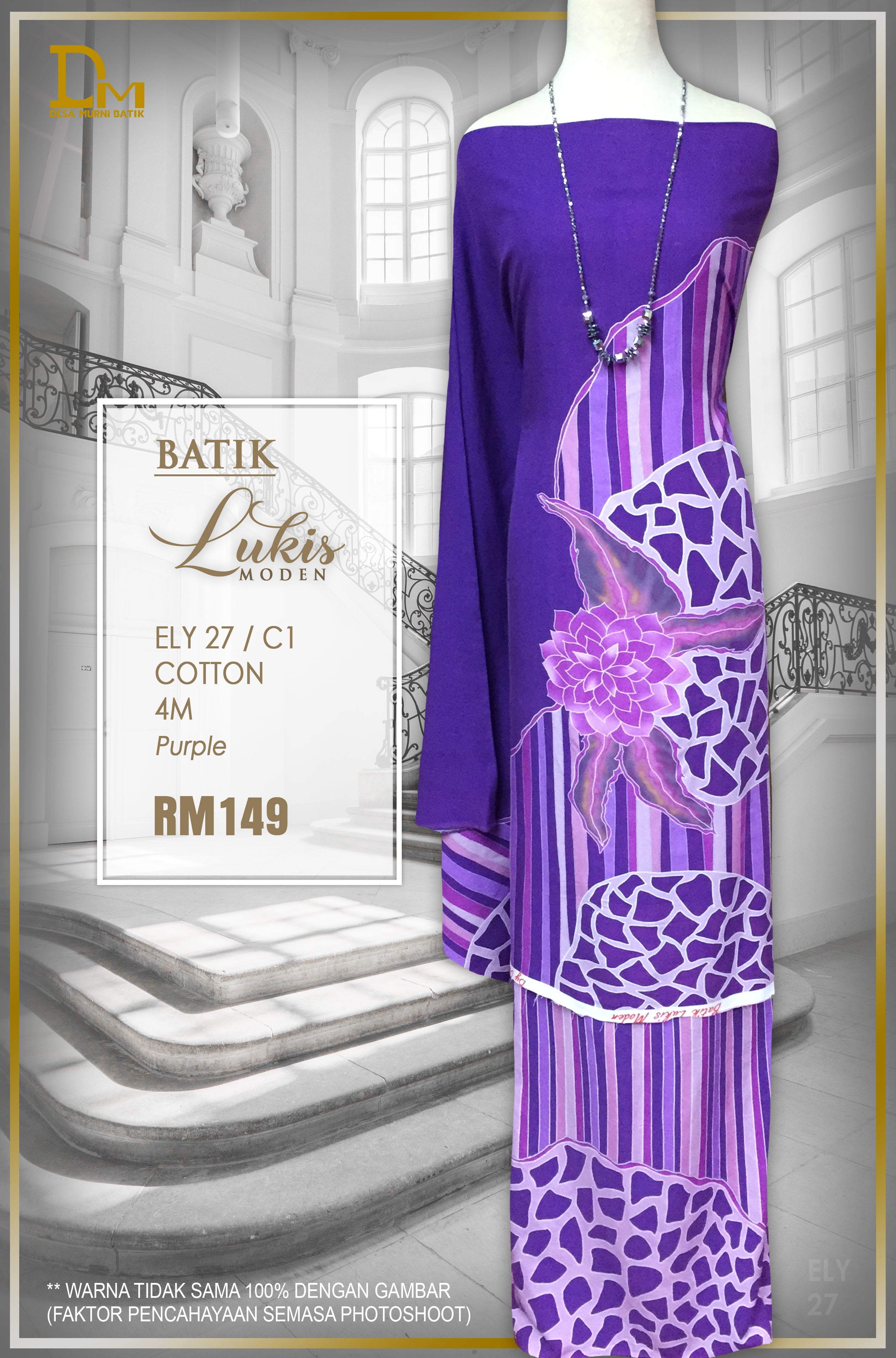 BATIK LUKIS MODEN COTTON ELY 27