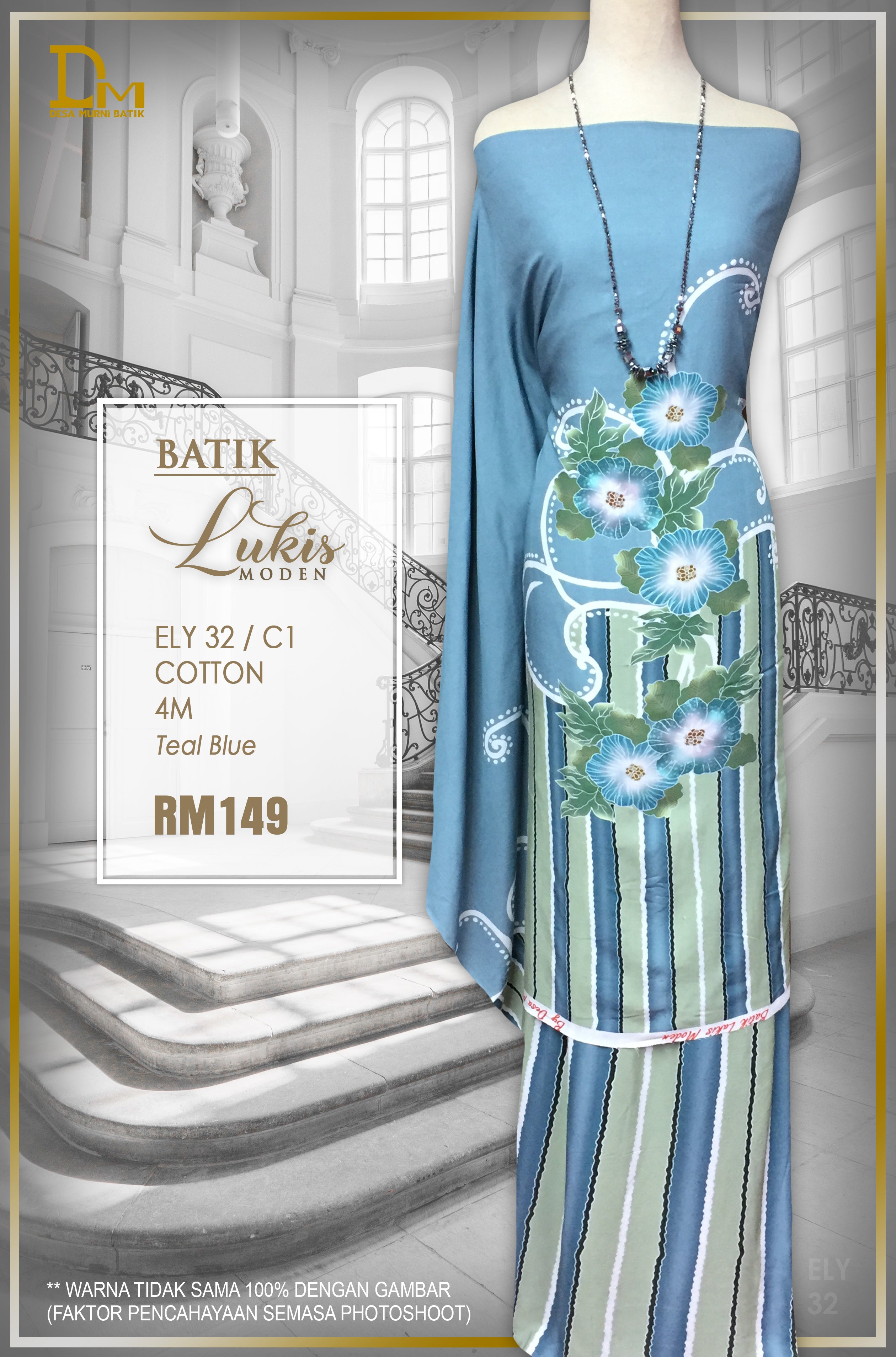 BATIK LUKIS MODEN COTTON ELY 32