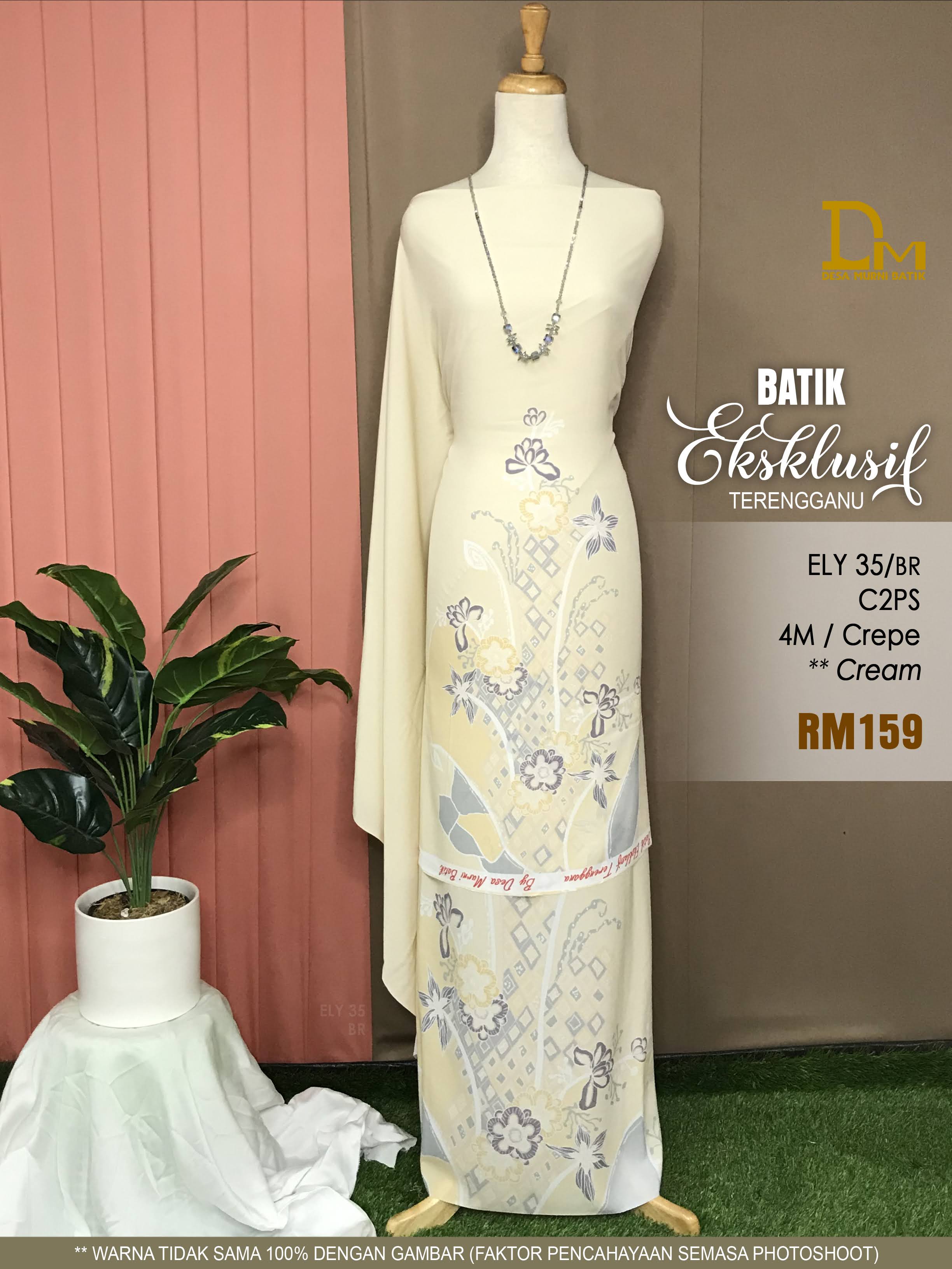 BATIK EKSKLUSIF TERENGGANU CREPE ELY 35