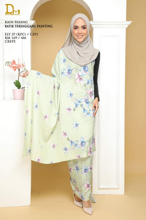 BATIK TERENGGANU PAINTING ELY 37 CREPE