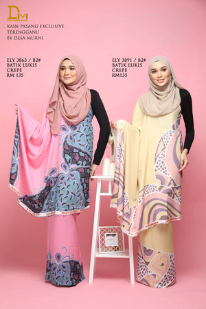 BATIK LUKIS CREPE ELY 3891