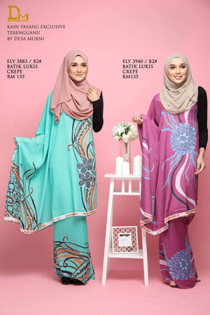 BATIK LUKIS CREPE ELY 3940