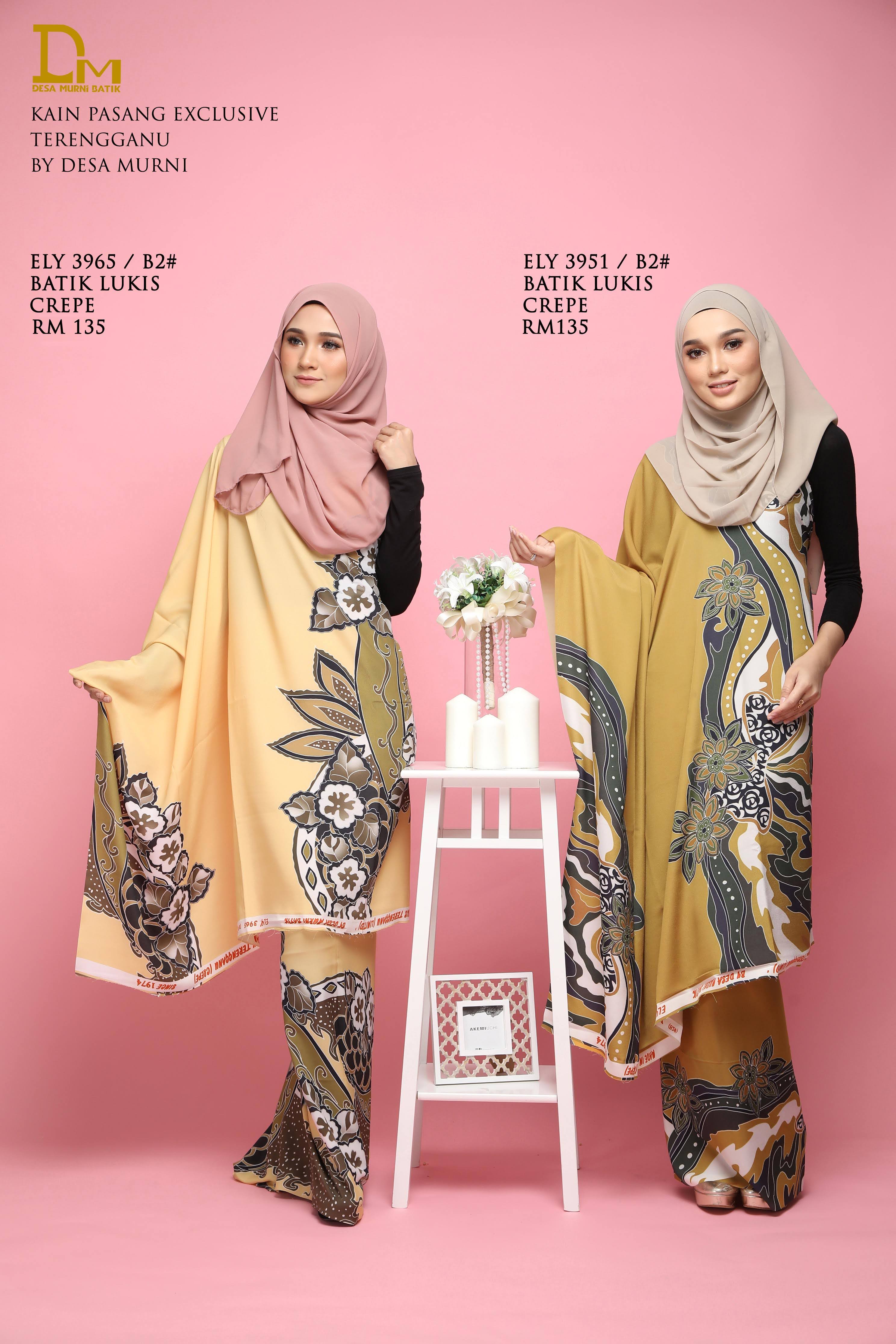 BATIK LUKIS CREPE ELY 3986