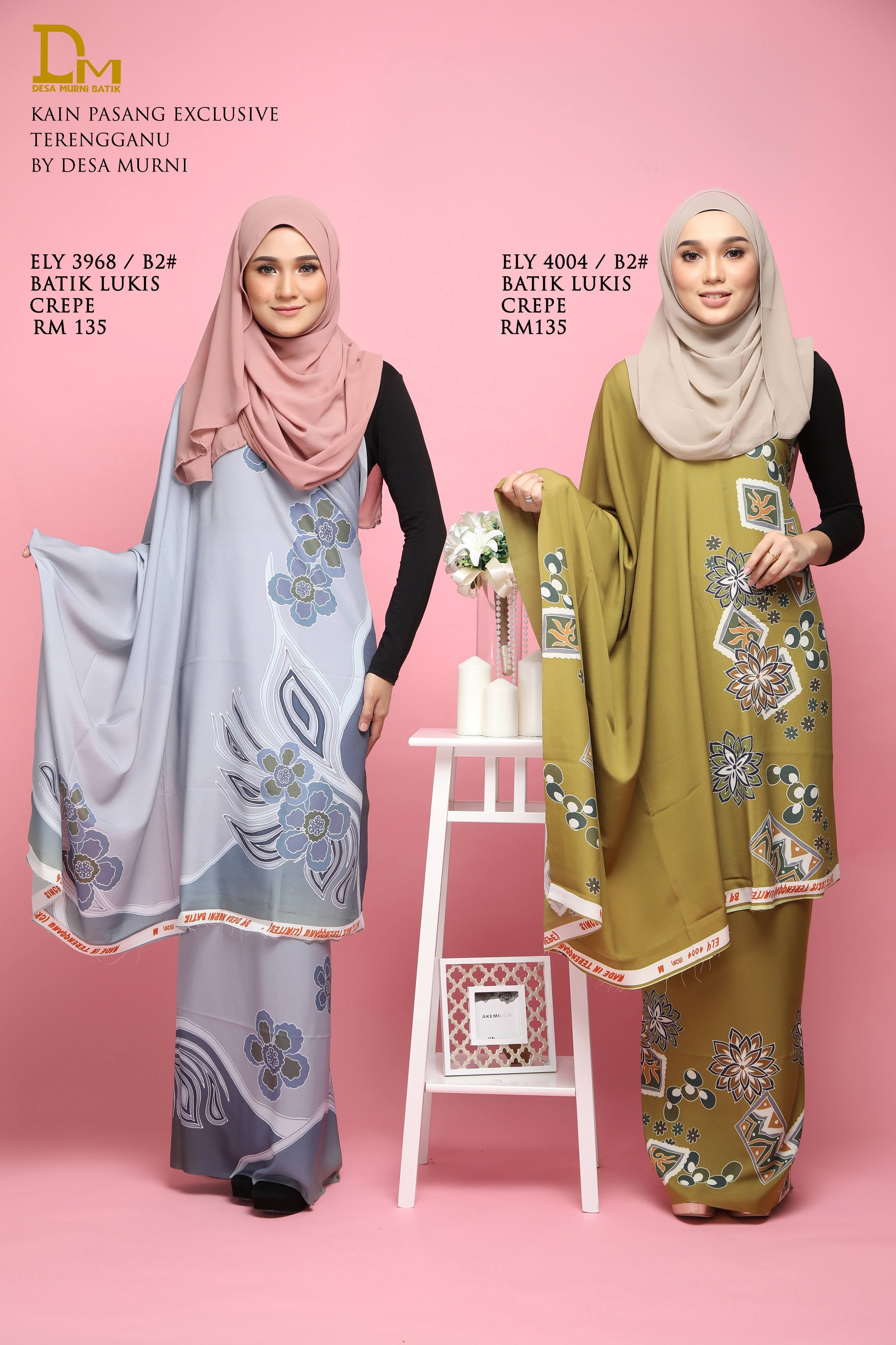 BATIK LUKIS CREPE ELY 4004