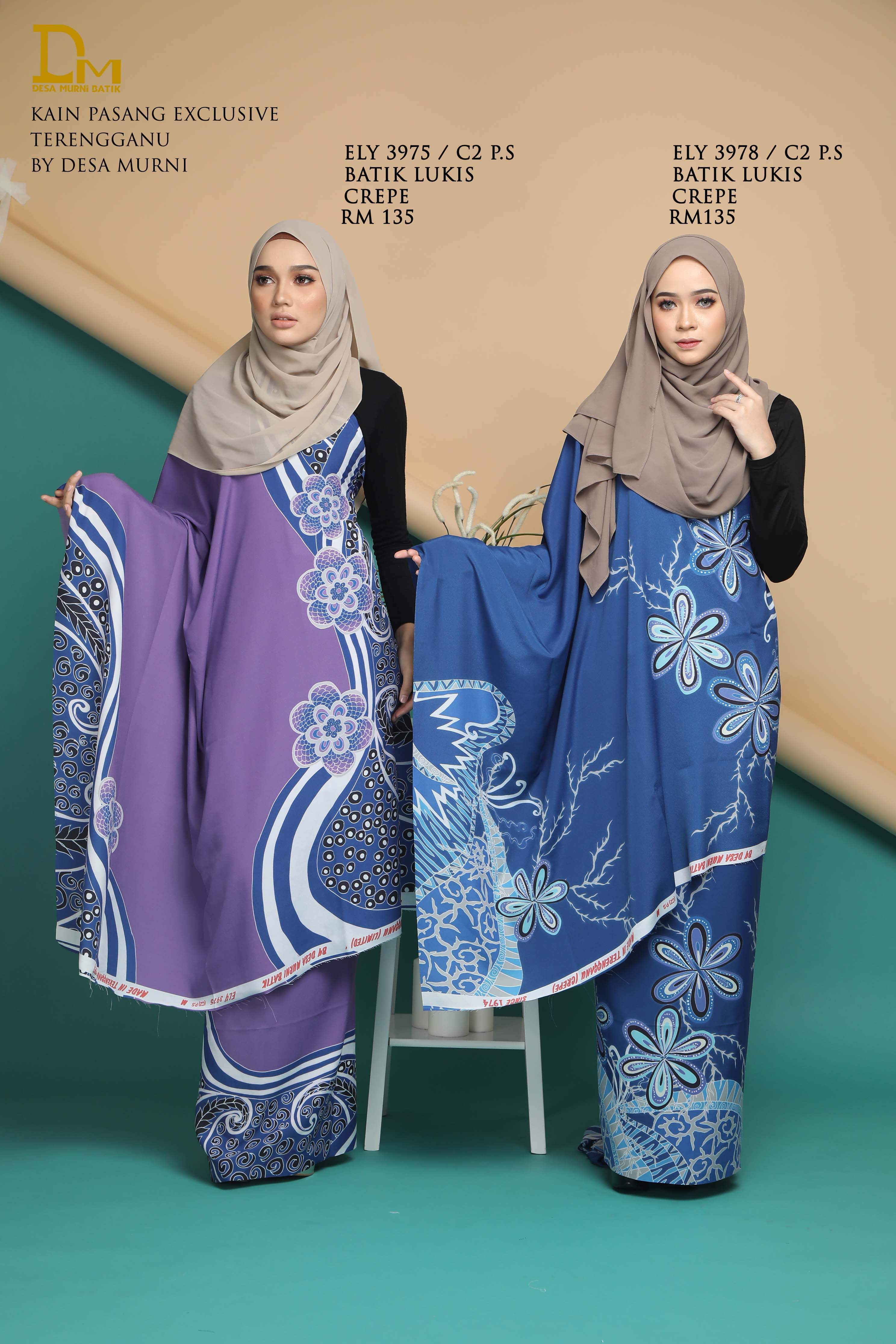 BATIK LUKIS CREPE ELY 3978