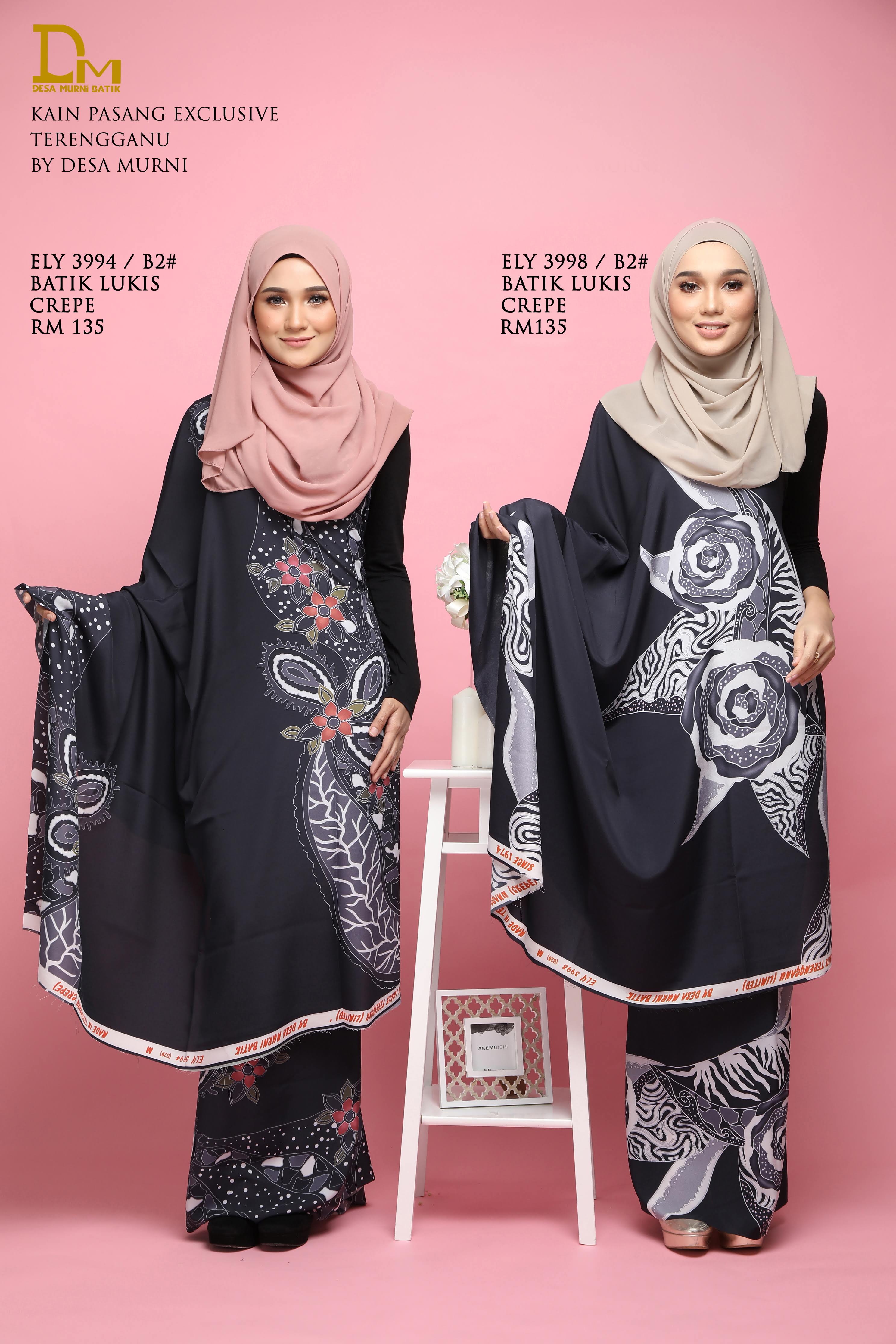 BATIK LUKIS CREPE ELY 3998