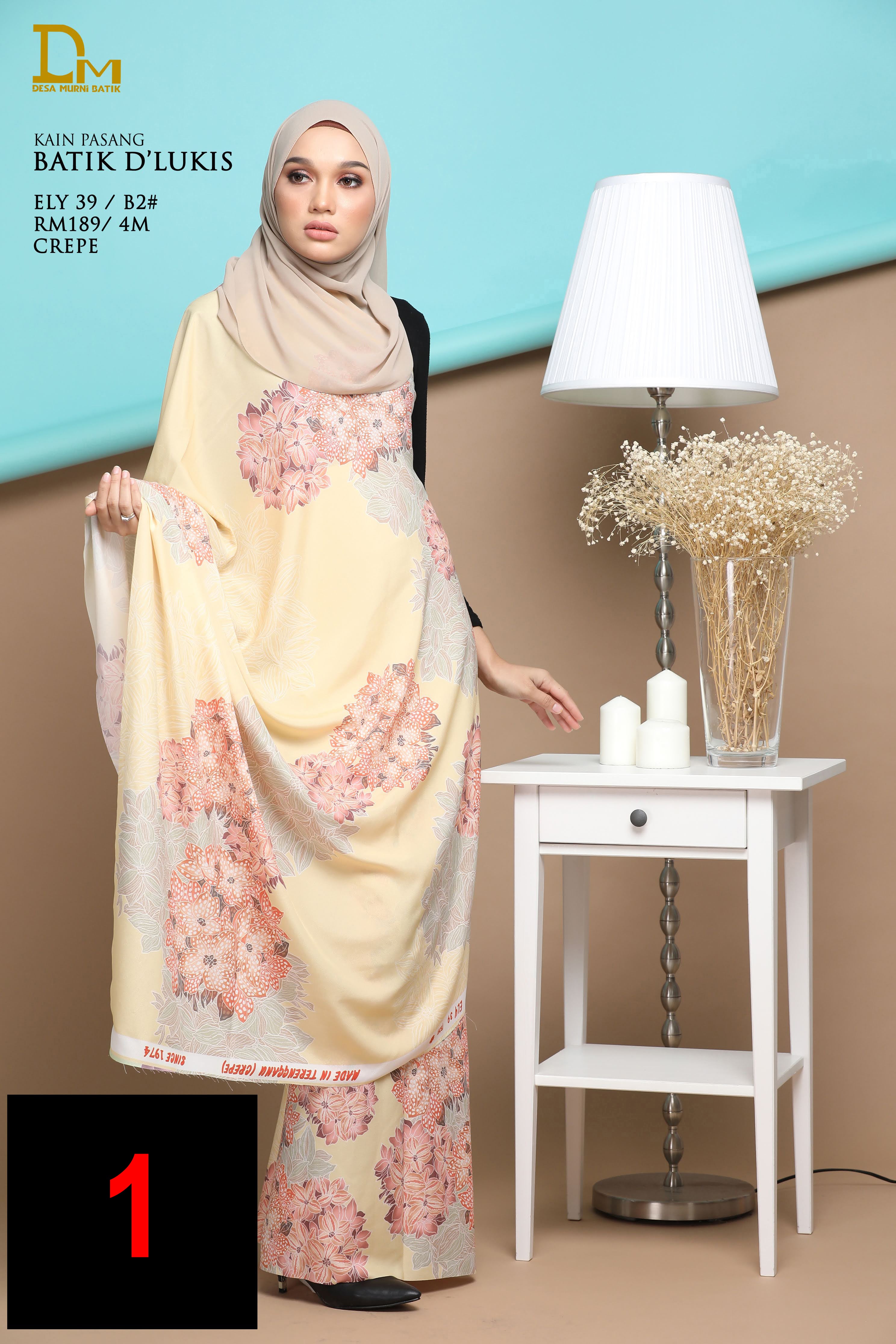BATIK D' LUKIS ELY 39 CREPE