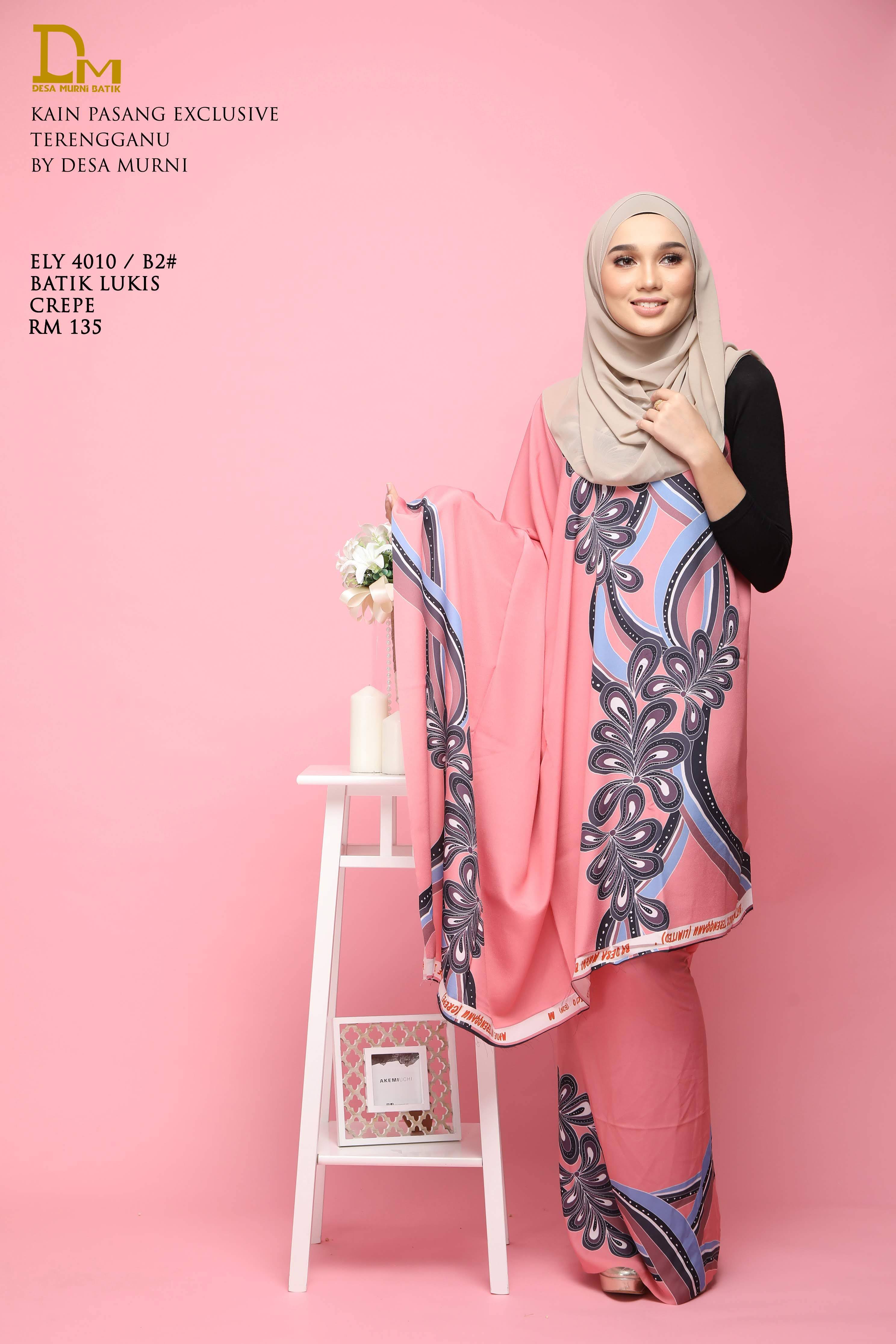 BATIK LUKIS CREPE ELY 4010
