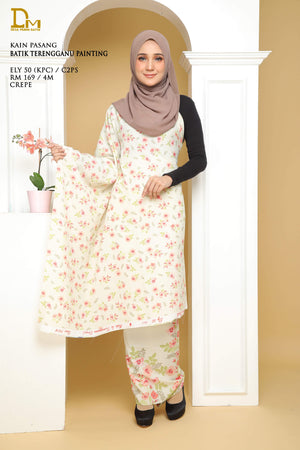 BATIK TERENGGANU PAINTING ELY 50 CREPE